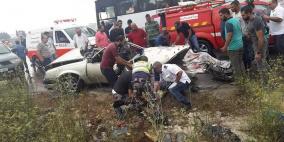 وفاة 3 مواطنين في حادث سير جنوب جنين