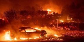 ارتفاع حصيلة ضحايا الحريق الضخم في كاليفورنيا 