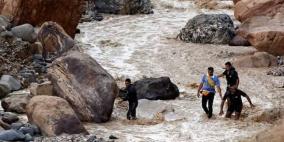 فقدان 3  سياح إسرائيليين في سيول الأردن
