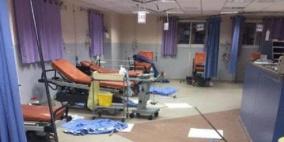 بالصور: كشف تفاصيل الاعتداء على مجمع فلسطين الطبي
