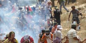 قوات الاحتلال تقمع مسيرة بلعين الأسبوعية