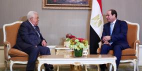 الرئيس عباس يجتمع مع السيسي في القاهرة 