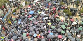 رغم الاجواء الباردة.. الآلاف يتظاهرون ضد قانون الضمان الاجتماعي