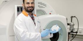 تلالوه باحث فلسطيني بالطب النووي يهدف لتقليل الأخطاء الطبية بـــ "الفانتوم الدماغي"
