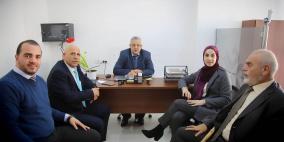 محافظ طولكرم يزور المؤسسة المصرفية الفلسطينية