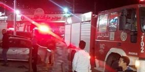 اخلاء 40 عائلة من مبنى سكني بعد حريق لوحة الكهرباء في عناتا
