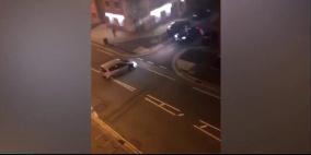 بالفيديو.. معركة سيارات مجنونة في مانشستر "صدام ودهس"