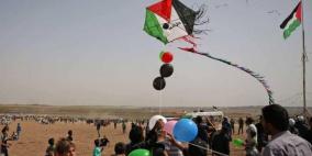 انفجار بالون مفخخ في "غلاف غزة" والاحتلال يستهدف الشبان