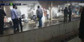 40 قتيلا في حريق محطة القطارات بالقاهرة