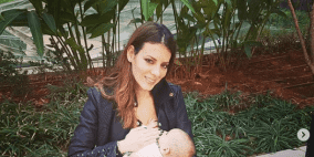نجمة ستار أكاديمي تشجع الأمهات على الرضاعة الطبيعية