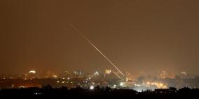 فيديو.. اطلاق صواريخ من غزة على تل أبيب