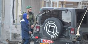 الاحتلال يعتقل فتاة عند حاجز جبع شمال شرق القدس المحتلة