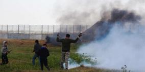 اصابة 10 مواطنين برصاص الاحتلال شرق قطاع غزة