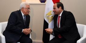 الرئيس عباس يتلقى رسالة من السيسي