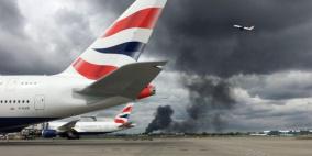 انفجار هائل يهز مطار هيثرو في لندن