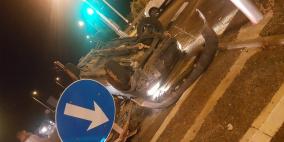 5 إصابات في حادث سير قرب مجد الكروم