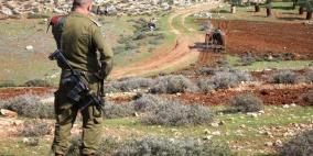 الاحتلال يستولي على 20 دونما شرق نابلس
