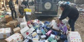 بلدية بيت لحم تتلف مواد غذائية واخرى للتنظيف منتهية الصلاحية