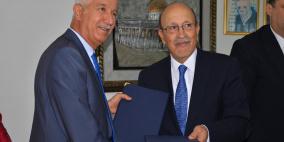 مؤسسة إنجاز فلسطين توقع اتفاقية مع هيئة سوق رأس المال