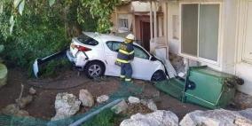 فقدت السيطرة على سيارتها واصطدمت بمنزل في حيفا