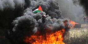 غزة تستعد لمسيرات العودة  في الجمعة الـ66