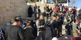 الاحتلال يقمع وقفة تضامنية مع النساء المعنفات والمعتقلات في القدس