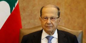الرئيس اللبناني: أي اعتداء على سيادة لبنان سيقابل بدفاع مشروع