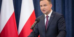 رئيس بولندا: إسرائيل المسؤولة عن ارتفاع نسبة "اللاسامية"
