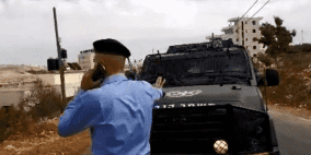 الشرطة تمنع جيش الاحتلال من اقتحام بلدة بيتونيا 