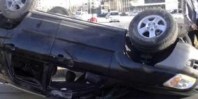 وفاة شابين بحادث سير ذاتي 