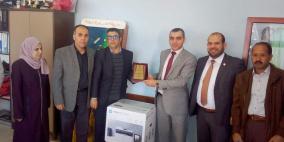 البنك الإسلامي الفلسطيني يدعم مدرسة رابا الأساسية