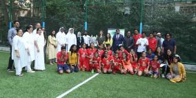 برنامج الجيل المبهر يفتتح ملعبين لكرة القدم في مومباي وناغبور بالهند