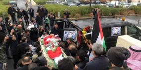 تشييع جثمان الشهيد أبو دياك في الأردن