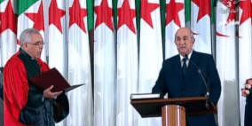 الرئيس الجزائري الجديد يؤدي اليمين الدستورية