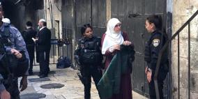 الاحتلال يعتقل 4 سيدات من باب الرحمة بعد الاعتداء عليهن