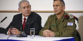 رئيس أركان جيش الاحتلال يضغط على نتنياهو لإبرام التهدئة 
