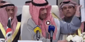 الغانم يلقي بنود صفقة القرن في سلة القمامة