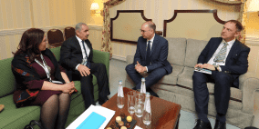 اشتية يدعو ألمانيا وأوروبا لنشر تصور واضح حول مرجعية عملية السلام