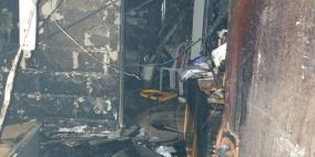 كفرياسيف: اندلاع حريق في مبنى المجلس المحلي
