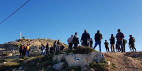 40 اصابة عقب اقتحام الاحتلال جبل العرمة جنوب نابلس