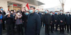 الرئيس الصيني يقوم بأول زيارة الى بؤرة انتشار فيروس كورونا 