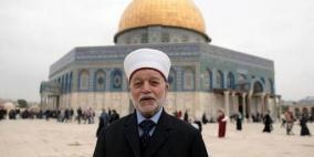 المفتي يحذر من تداعيات الاقتحامات المتكررة للمسجد الأقصى
