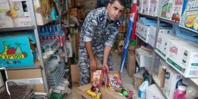 ضبط مواد غذائية فاسدة في محافظة نابلس