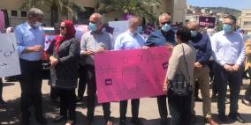 حاضنات يتظاهرن للمطالبة بحقوقهن 