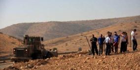 قوات الاحتلال تقتحم أراضي شركة الفرات الزراعية وتدمر بئر زراعي