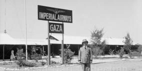 الخطوط الجوية الإمبراطورية في غزة سنة 1935