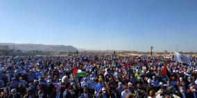 بحضور دولي.. الآلاف يشاركون بالمهرجان المركزي في أريحا رفضا للضم