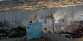 الاحتلال يهدم مبنيين قيد الإنشاء في القدس 