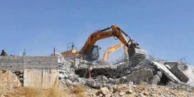 عمليات هدم  وتجريف في القدس وبيت لحم 
