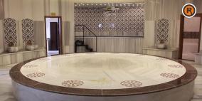 افتتاح حمام السلطان التركي في نابلس